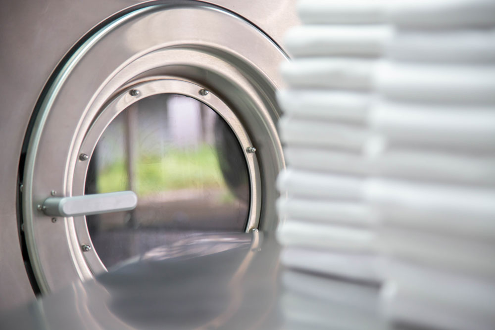Table Next To Washing Machine